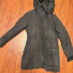 Canada Goose black Hooded Parka